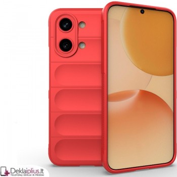 Magic Shield guminis dėklas - raudonas (Xiaomi Poco X8 Pro Max)